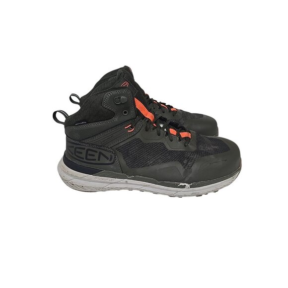 KEEN Men\'s Synchro Composite Toe Mid Waterproof 1030644 Hiker Boot Green 13D main image 8